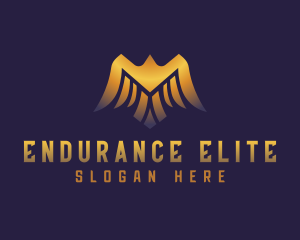 Deluxe Golden Eagle logo design