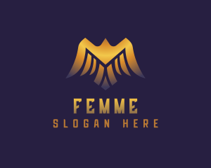 Deluxe Golden Eagle logo design