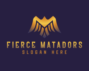 Deluxe Golden Eagle logo design