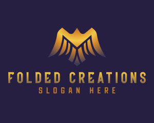 Deluxe Golden Eagle logo design