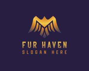 Deluxe Golden Eagle logo design