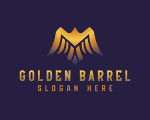 Deluxe Golden Eagle logo design