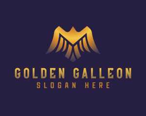 Deluxe Golden Eagle logo design