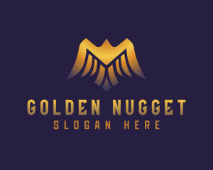 Deluxe Golden Eagle logo design