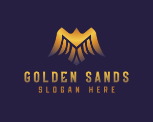 Deluxe Golden Eagle logo design