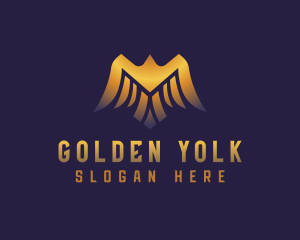 Deluxe Golden Eagle logo design