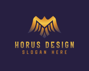 Deluxe Golden Eagle logo design