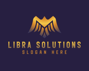 Deluxe Golden Eagle logo design