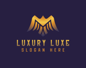 Deluxe Golden Eagle logo design