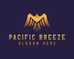 Deluxe Golden Eagle logo design