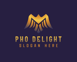 Deluxe Golden Eagle logo design