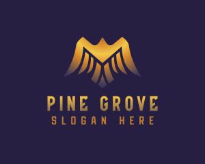 Deluxe Golden Eagle logo design