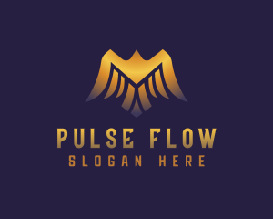 Deluxe Golden Eagle logo design