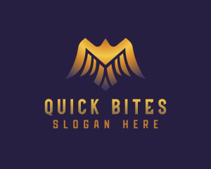 Deluxe Golden Eagle logo design