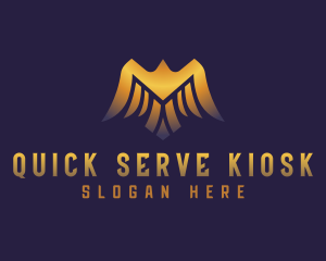 Deluxe Golden Eagle logo design