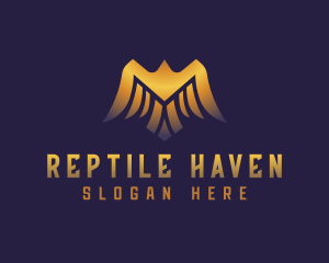 Deluxe Golden Eagle logo design