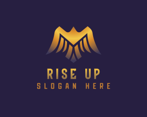 Deluxe Golden Eagle logo design