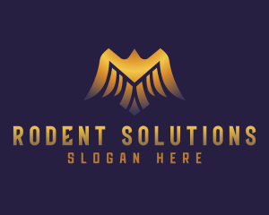 Deluxe Golden Eagle logo design