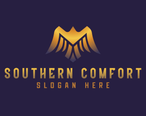 Deluxe Golden Eagle logo design