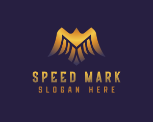 Deluxe Golden Eagle logo design