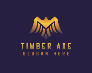 Deluxe Golden Eagle logo design