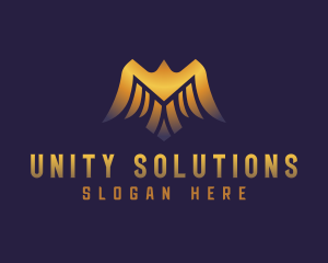 Deluxe Golden Eagle logo design