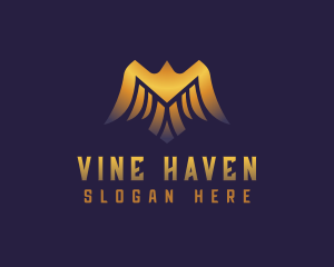 Deluxe Golden Eagle logo design