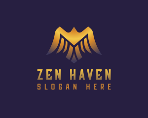 Deluxe Golden Eagle logo design