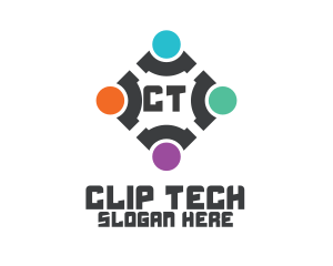 Cyber Tech Community logo design