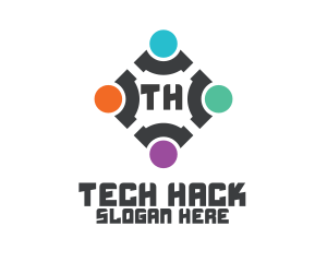 Cyber Tech Community logo design