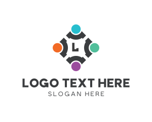 Meeting - Cyber Tech Community logo design