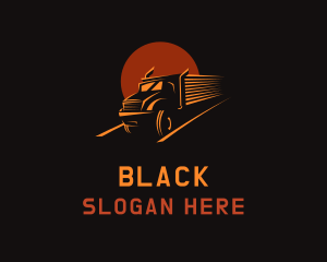 Trailer - Transportation Truck Delivery logo design