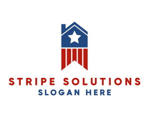 American Residential Home logo design