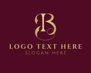 Fashion Designer - Ornate Elegant Tendrils logo design