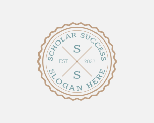 Scholarship - Generic Brand Badge logo design