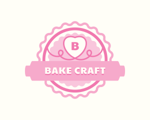 Bakery Heart Pastry logo design