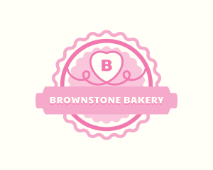 Bakery Heart Pastry logo design