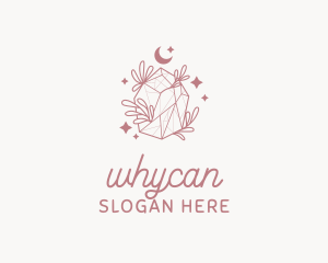 Elegant Whimsical Crystal Logo
