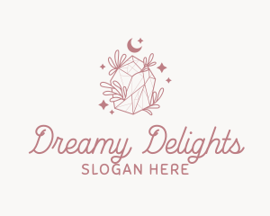 Whimsical - Elegant Whimsical Crystal logo design