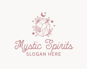 Elegant Whimsical Crystal logo design