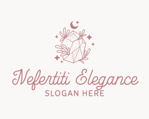 Elegant Whimsical Crystal logo design