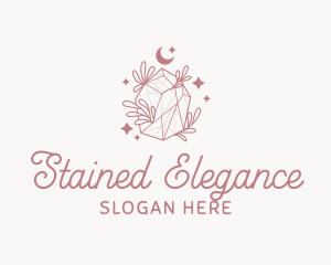 Elegant Whimsical Crystal logo design