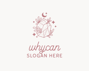 Crystal - Elegant Whimsical Crystal logo design