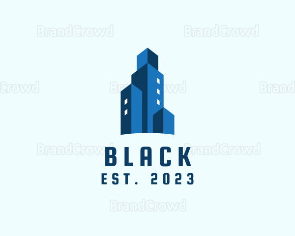 Skyscraper City Building Logo