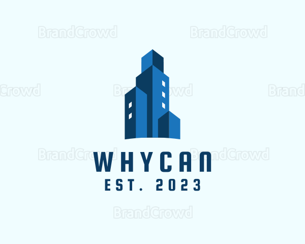 Skyscraper City Building Logo