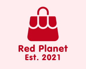 Red Fashion Handbag logo design