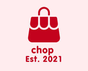 Red Fashion Handbag logo design
