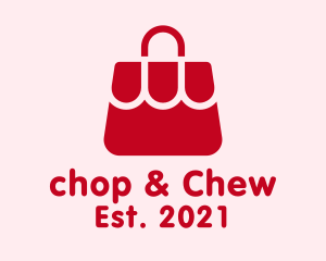 Fashion Accessories - Red Fashion Handbag logo design