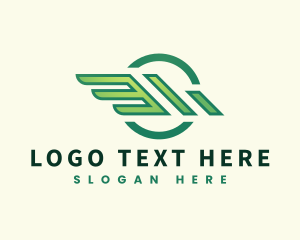 Forward - Delivery Transportation Logistics logo design