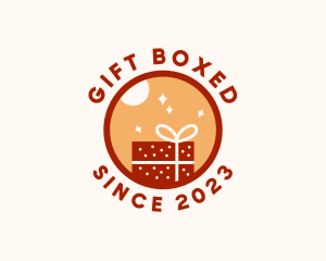 Holiday Gift Present logo design